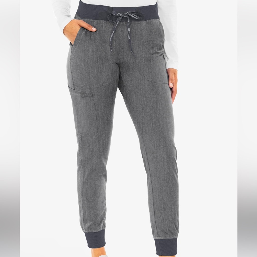 Med Couture Grey Scrub Pants